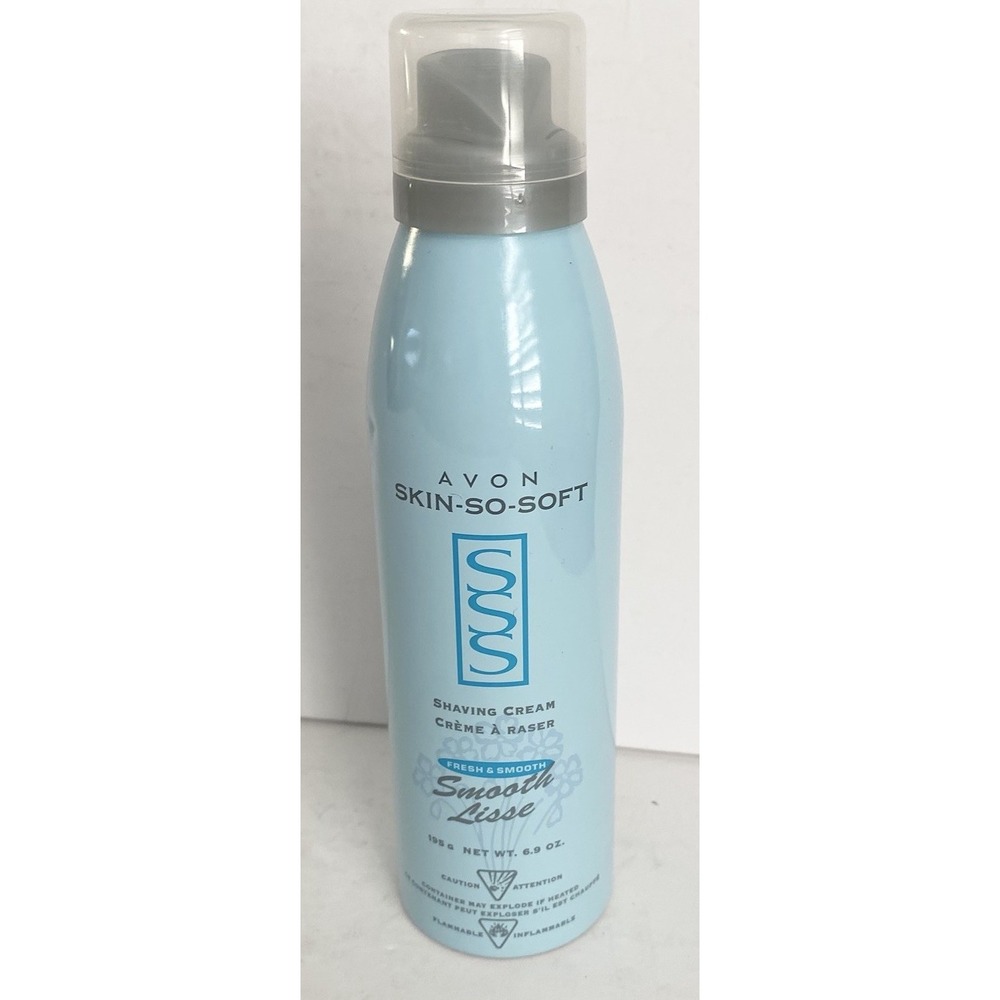 Avon SKIN SO SOFT Shaving Cream Fresh & Smooth~6.9 oz NEW